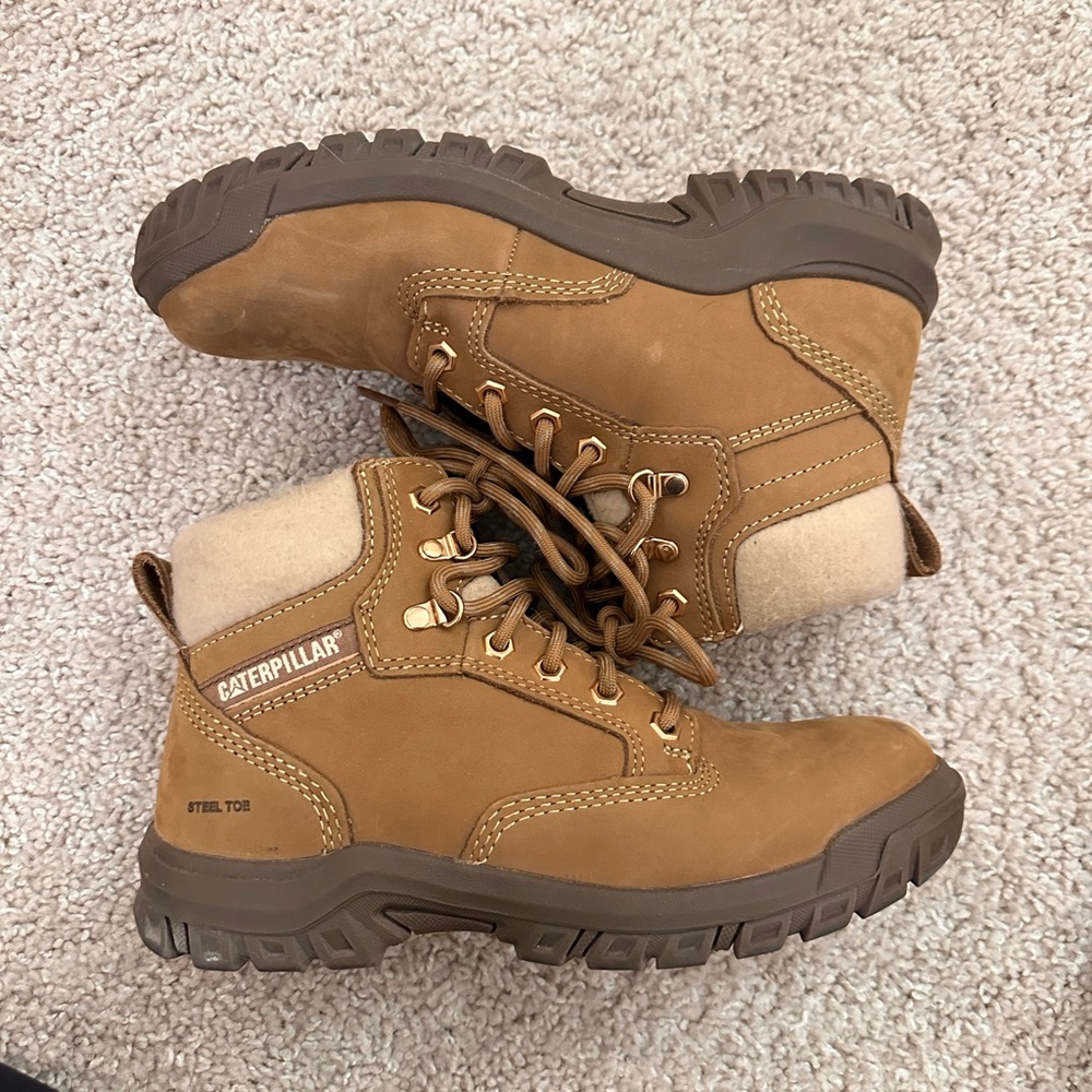 CAT Women's Tess Steel Toe Work Boot - Picture 5 of 7